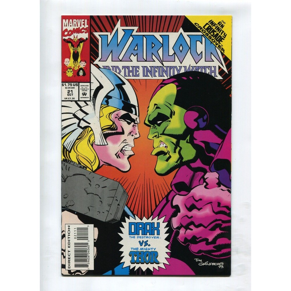 Warlock and the Infinity Watch #21 1993 Marvel Comics Comic Book